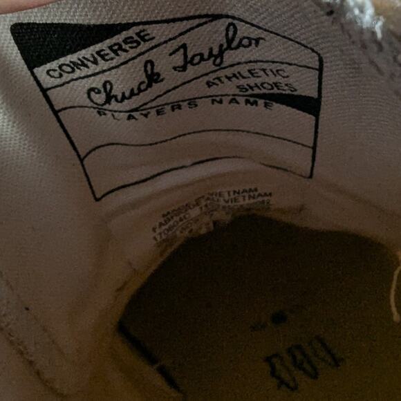 Converse All Star Chuck 70 Hi Iridescent High Top Lace Up Sneakers M 7 W 9 - Picture 5 of 6